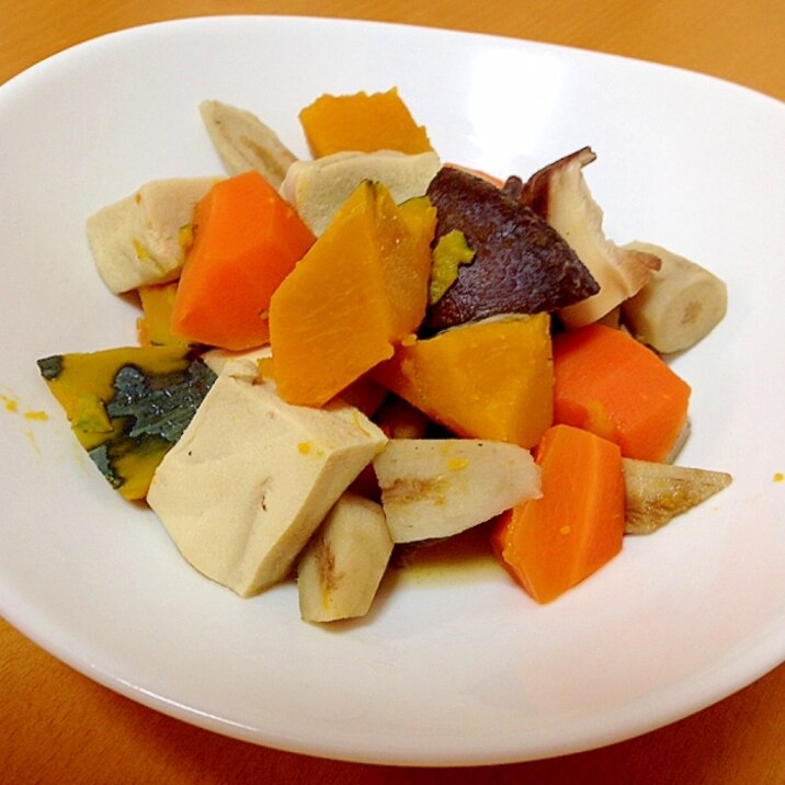 栄養たっぷり(・o・)こうや豆腐の煮物